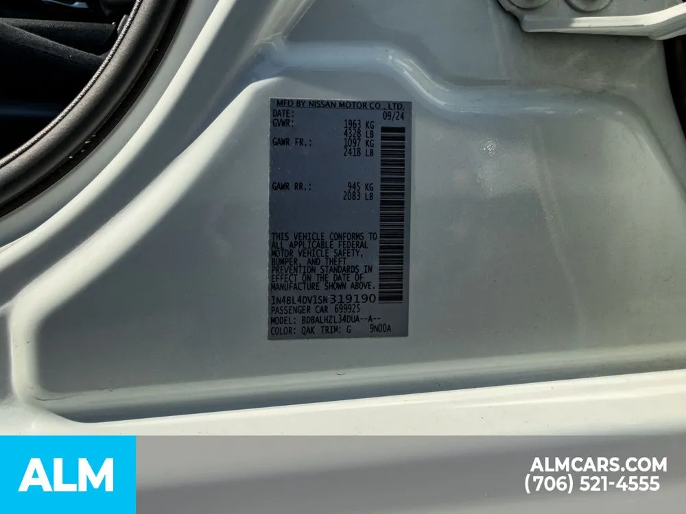2025 Nissan Altima SV - Photo 17