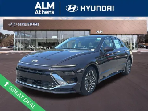 Blue 2026 Hyundai Sonata Hybrid Limited for sale in Athens, GA