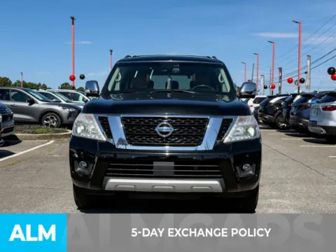 Another view of 2017 Nissan Armada Platinum for sale in Athens, GA at ALM Hyundai Athens