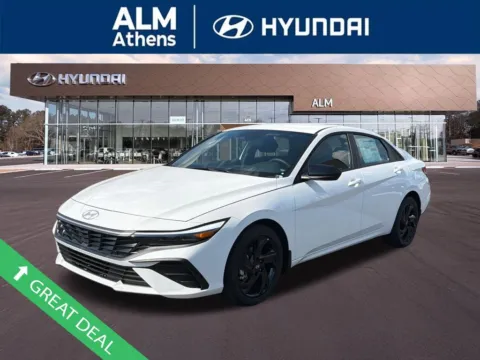 White 2026 Hyundai Elantra SEL Sport for sale in Athens, GA