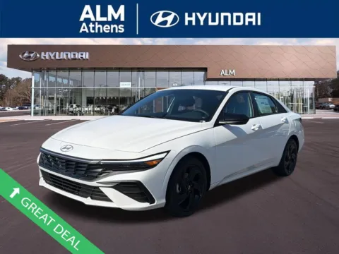 White 2026 Hyundai Elantra SEL Sport for sale in Athens, GA