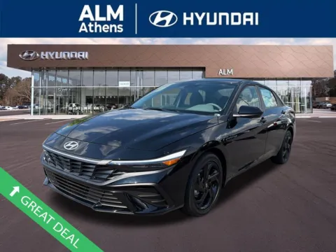 Black 2026 Hyundai Elantra SEL Sport for sale in Athens, GA