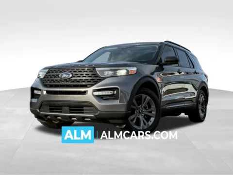 Gray 2021 Ford Explorer XLT for sale in Athens, GA