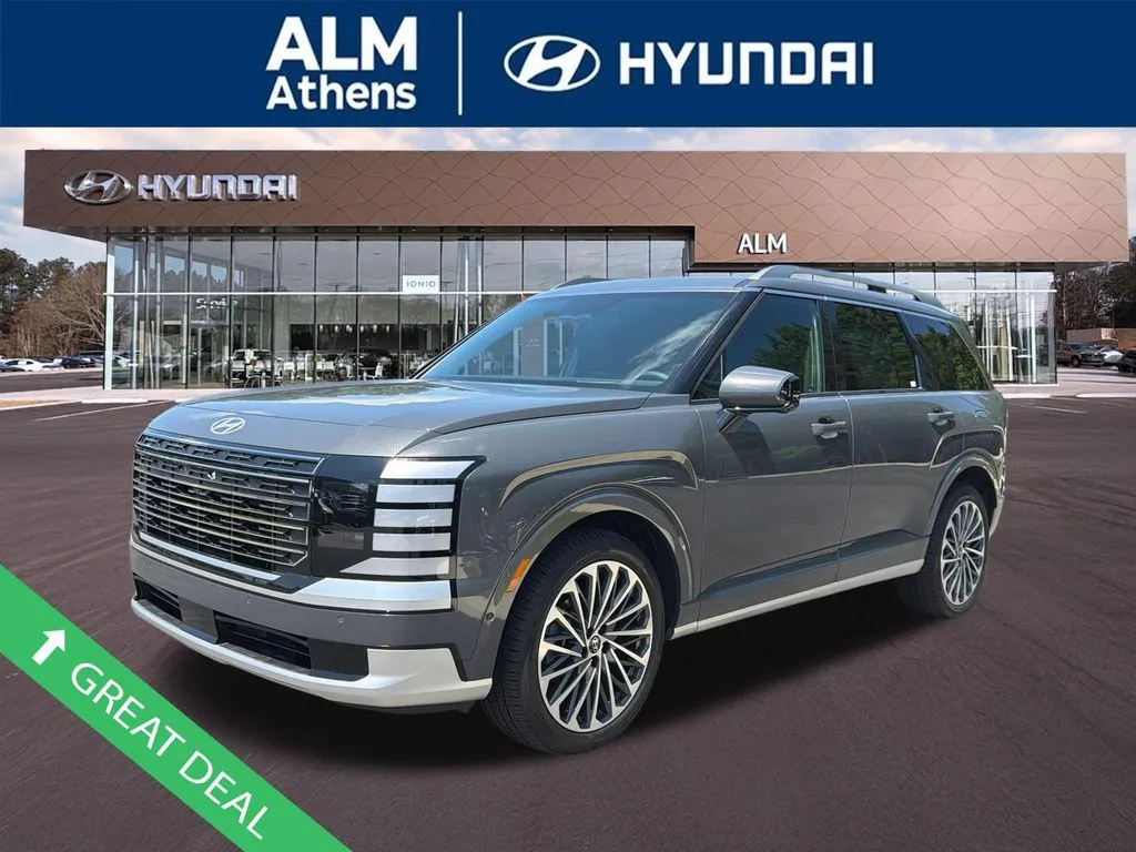 Gray 2026 Hyundai Palisade Hybrid Calligraphy for sale in Athens, GA