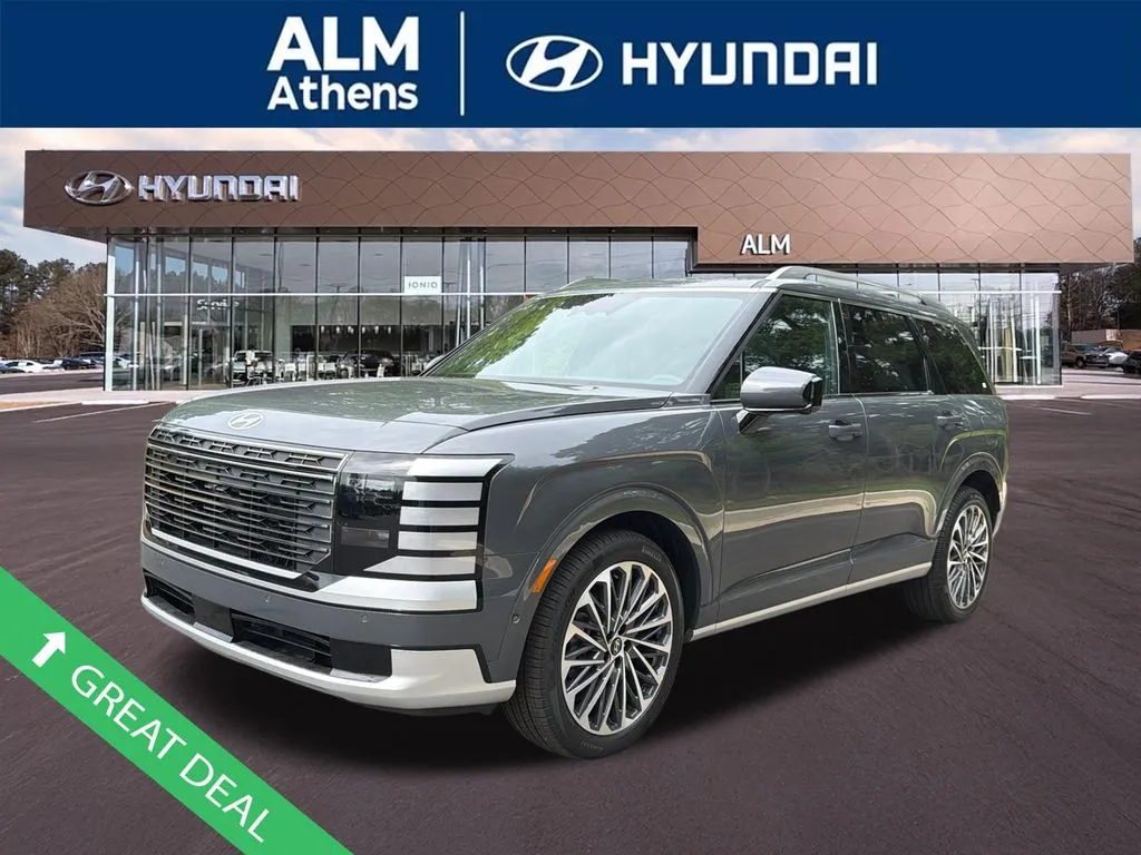 Gray 2026 Hyundai Palisade Hybrid Calligraphy for sale in Athens, GA
