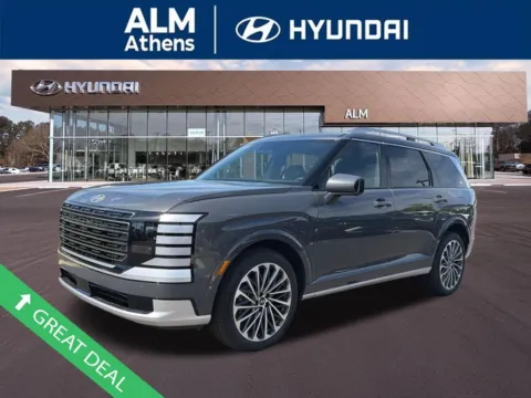 Gray 2026 Hyundai Palisade Hybrid Calligraphy for sale in Athens, GA