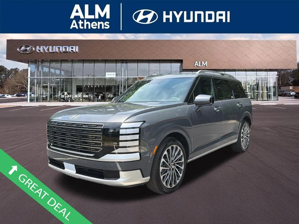 Gray 2026 Hyundai Palisade Hybrid Calligraphy for sale in Athens, GA