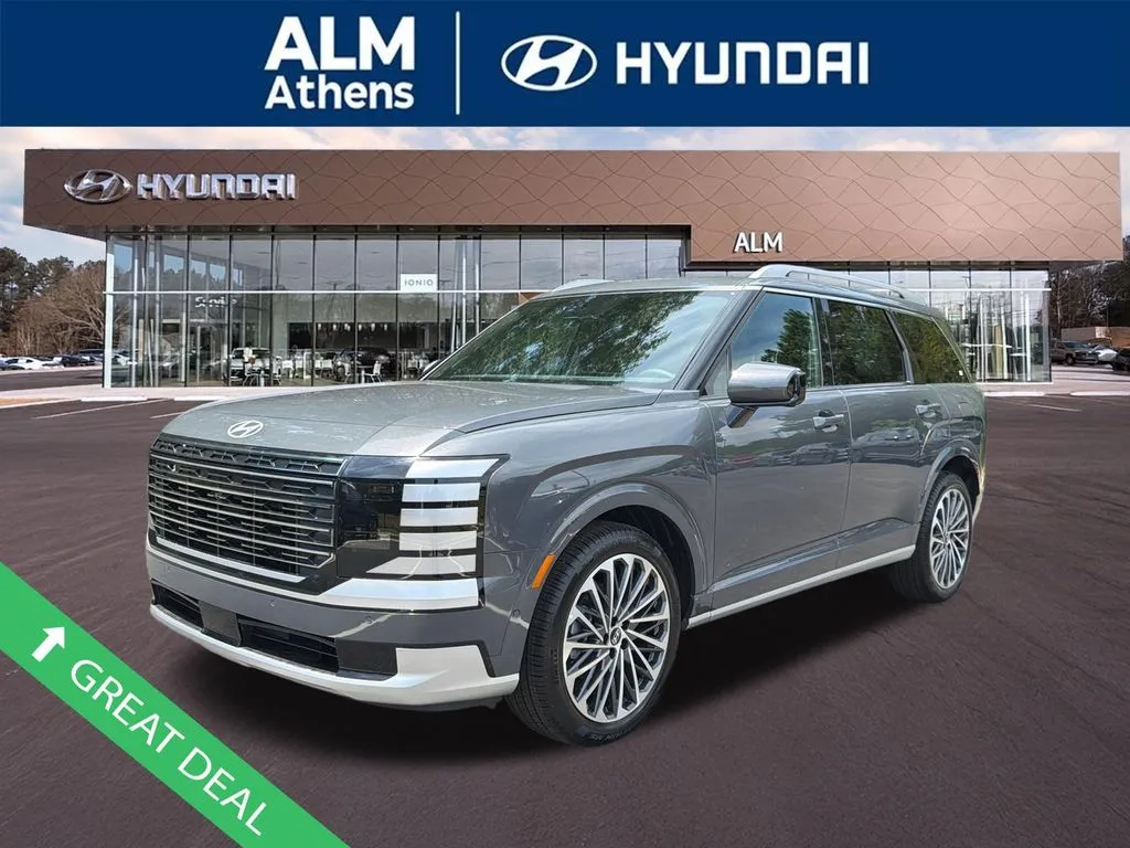 Gray 2026 Hyundai Palisade Hybrid Calligraphy for sale in Athens, GA