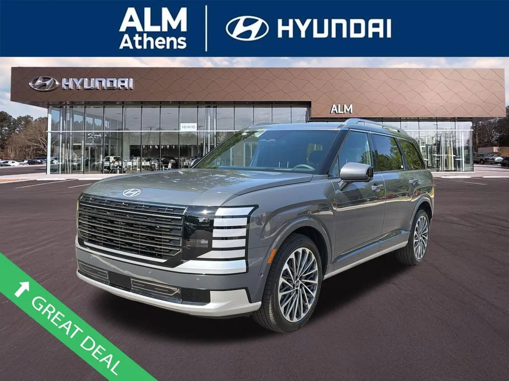 Gray 2026 Hyundai Palisade Hybrid Calligraphy for sale in Athens, GA
