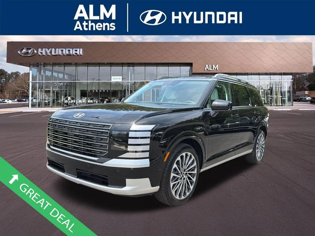 Black 2026 Hyundai Palisade Hybrid Calligraphy for sale in Athens, GA