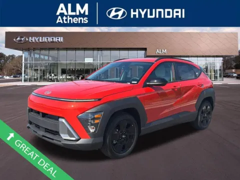 Orange 2026 Hyundai Kona SEL Sport for sale in Athens, GA
