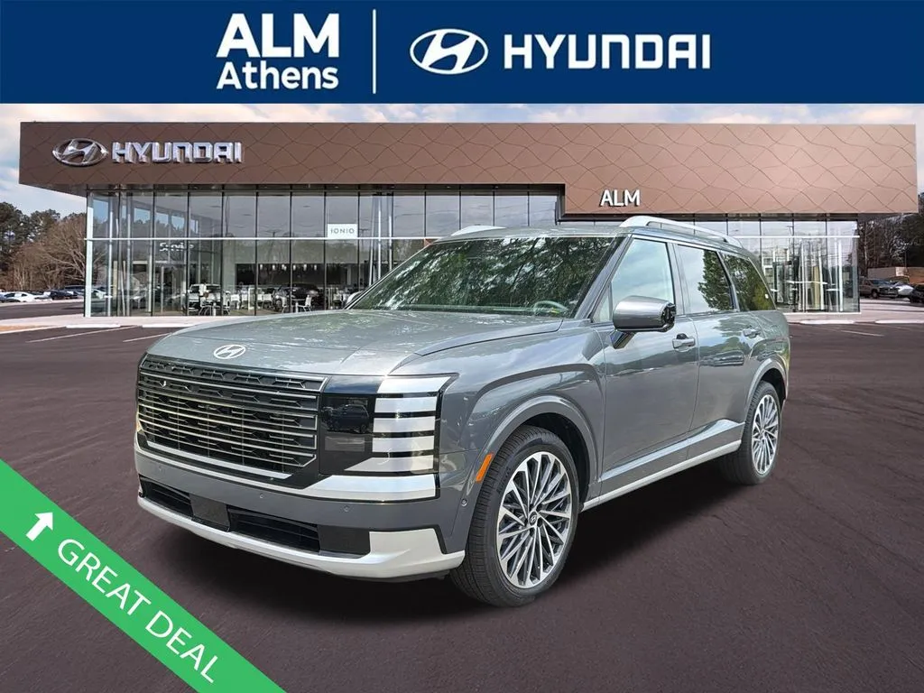 Gray 2026 Hyundai Palisade Hybrid Calligraphy for sale in Athens, GA