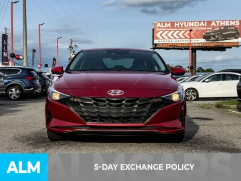 Another view of 2023 Hyundai Elantra Hybrid Blue for sale in Athens, GA at ALM Hyundai Athens
