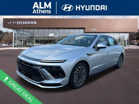 Silver 2026 Hyundai Sonata Hybrid Limited for sale in Athens, GA