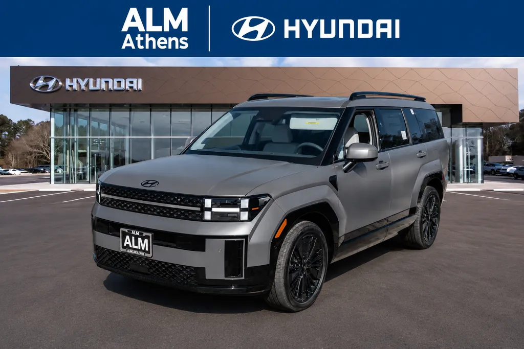 Gray 2026 Hyundai Santa Fe Hybrid Calligraphy for sale in Athens, GA