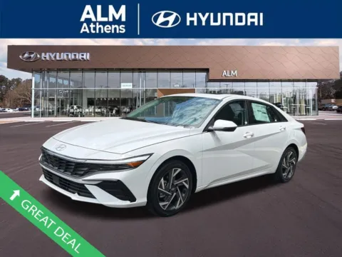 White 2026 Hyundai Elantra Limited for sale in Athens, GA