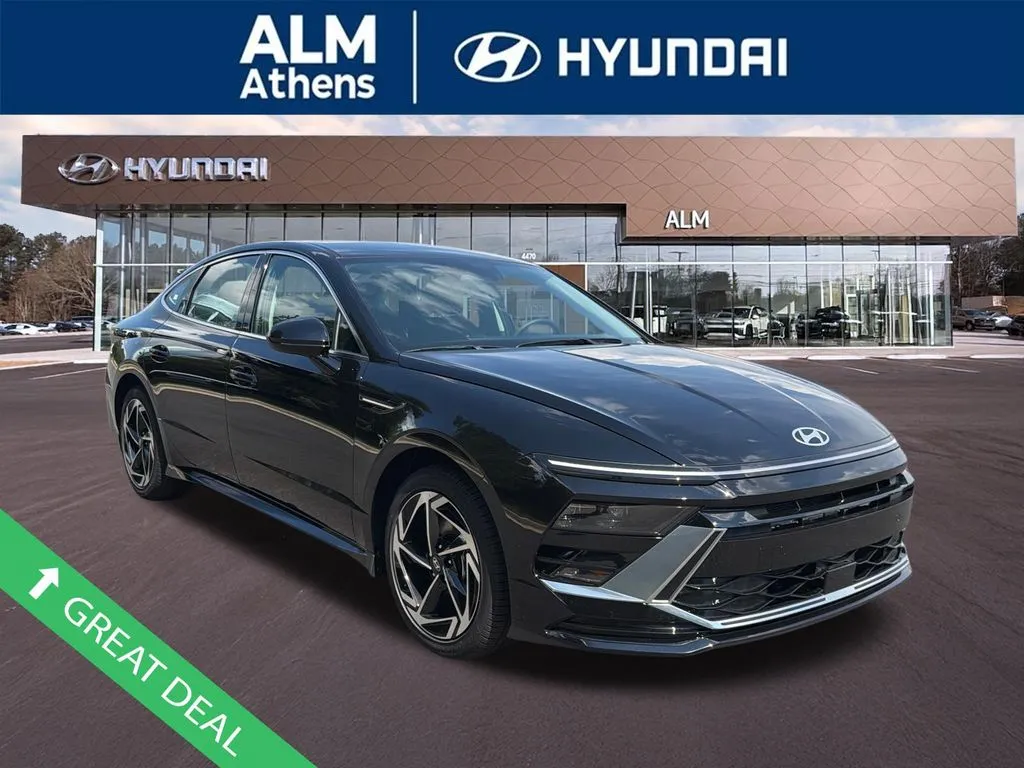 Black 2026 Hyundai Sonata SEL Sport for sale in Athens, GA