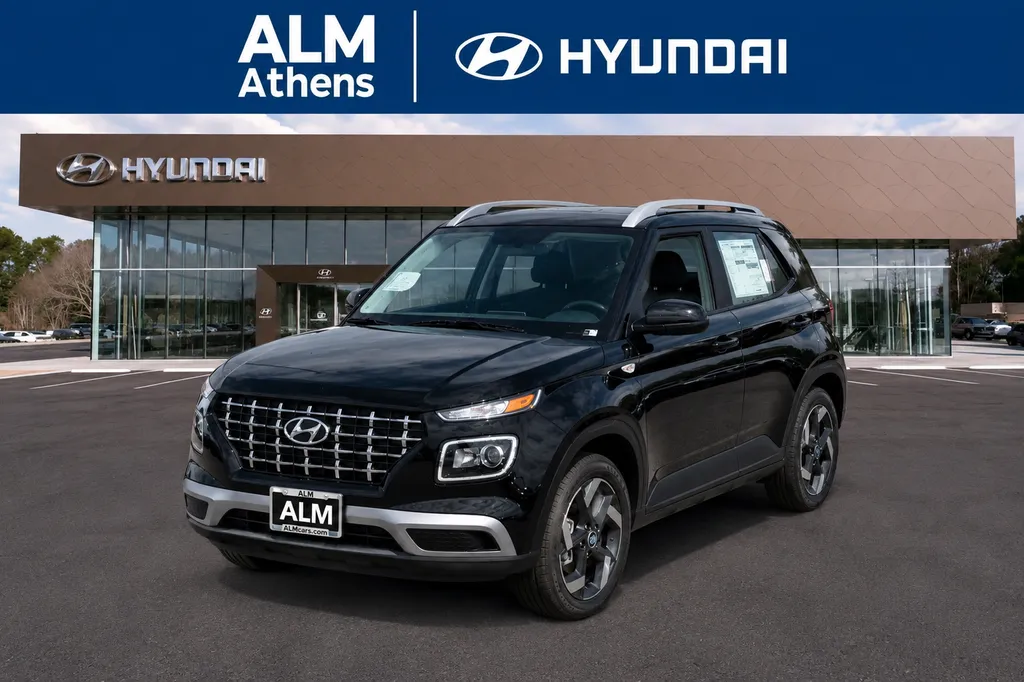 Black 2026 Hyundai Venue SEL for sale in Athens, GA