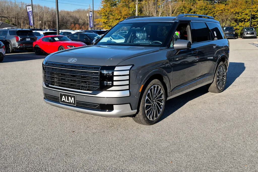 Gray 2026 Hyundai Palisade Hybrid Calligraphy for sale in Athens, GA