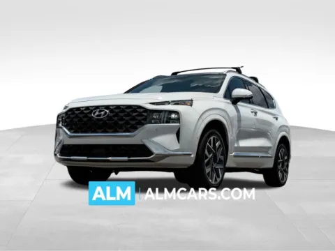 White 2023 Hyundai Santa Fe Calligraphy for sale in Athens, GA