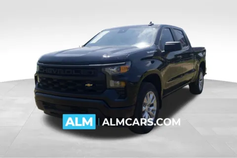 Black 2023 Chevrolet Silverado 1500 Custom for sale in Athens, GA