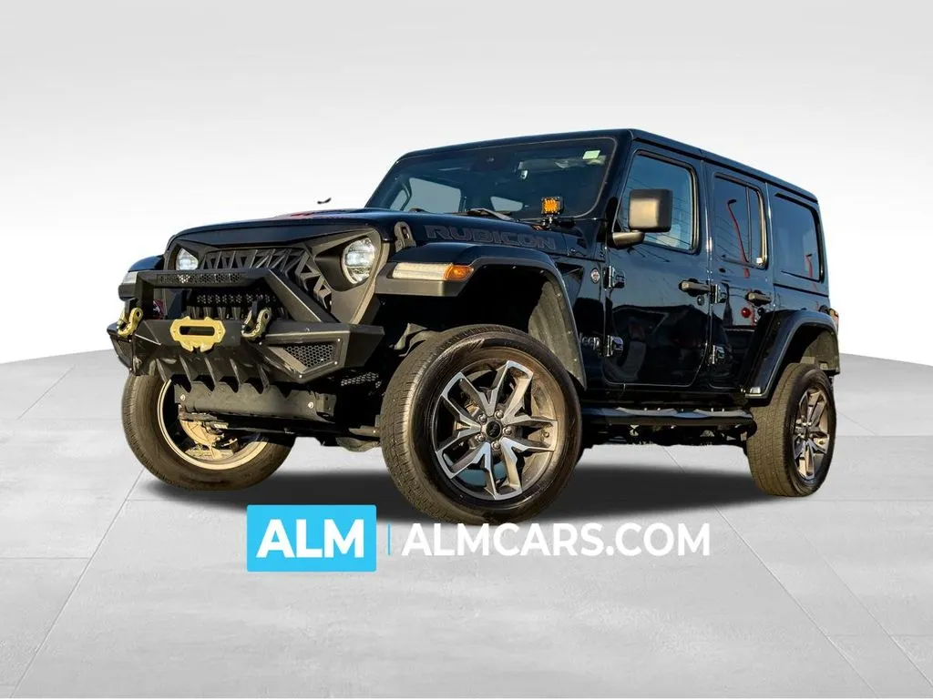Black 2021 Jeep Wrangler Unlimited Rubicon for sale in Athens, GA