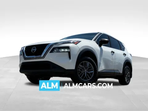 White 2021 Nissan Rogue S for sale in Athens, GA