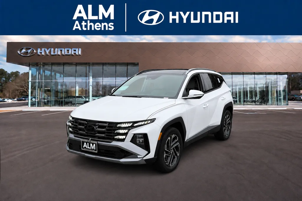White 2026 Hyundai Tucson Hybrid Limited for sale in Athens, GA