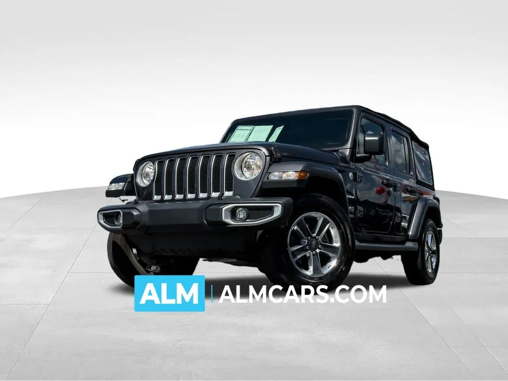 Gray 2018 Jeep Wrangler Unlimited Sahara for sale in Athens, GA