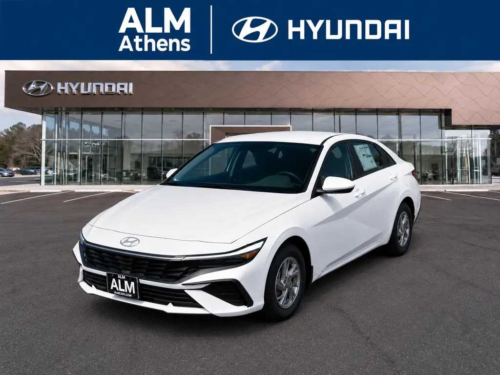 White 2026 Hyundai Elantra SE for sale in Athens, GA