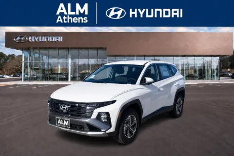 White 2026 Hyundai Tucson Hybrid Blue SE for sale in Athens, GA
