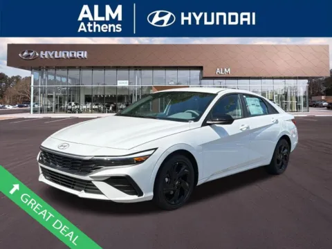 White 2026 Hyundai Elantra SEL Sport for sale in Athens, GA