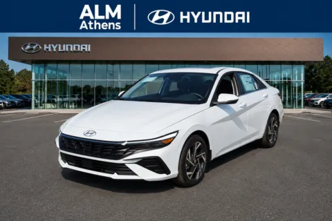 White 2026 Hyundai Elantra Limited for sale in Athens, GA