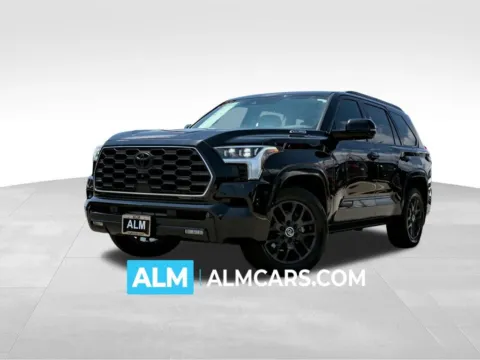 Black 2024 Toyota Sequoia Platinum for sale in Athens, GA