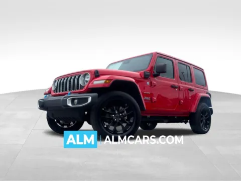 Red 2024 Jeep Wrangler Sahara 4xe for sale in Athens, GA