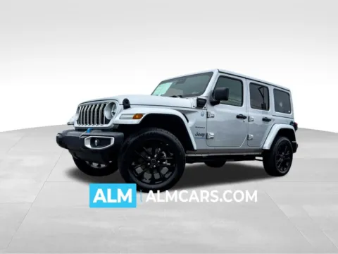 Silver 2024 Jeep Wrangler Sahara 4xe for sale in Athens, GA