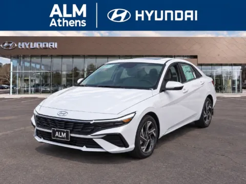 White 2026 Hyundai Elantra Limited for sale in Athens, GA