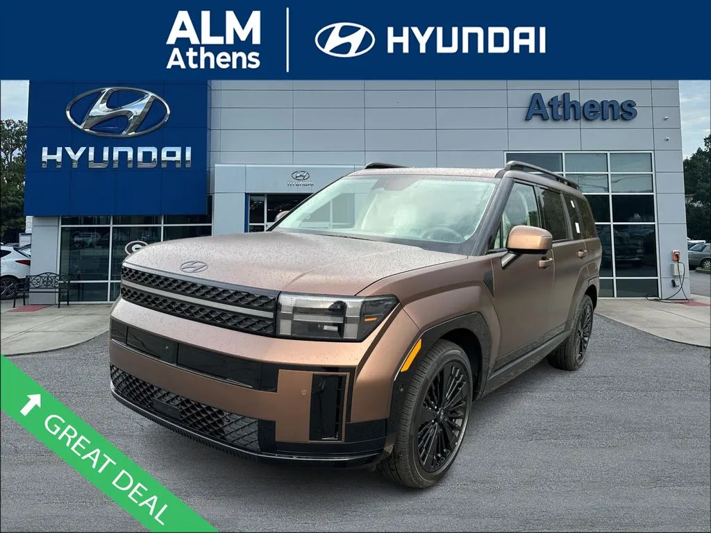 Brown 2025 Hyundai Santa Fe Hybrid Calligraphy for sale in Athens, GA