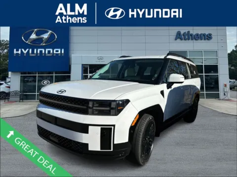 White 2025 Hyundai Santa Fe Hybrid Calligraphy for sale in Athens, GA