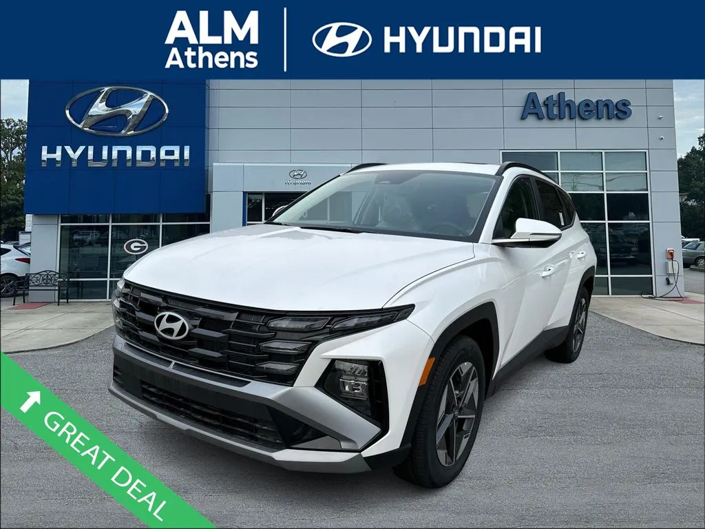 White 2025 Hyundai Tucson SEL Convenience for sale in Athens, GA