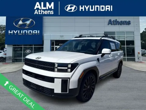 White 2025 Hyundai Santa Fe Calligraphy for sale in Athens, GA