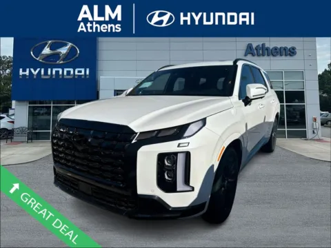 White 2025 Hyundai Palisade Calligraphy Night Edition for sale in Athens, GA