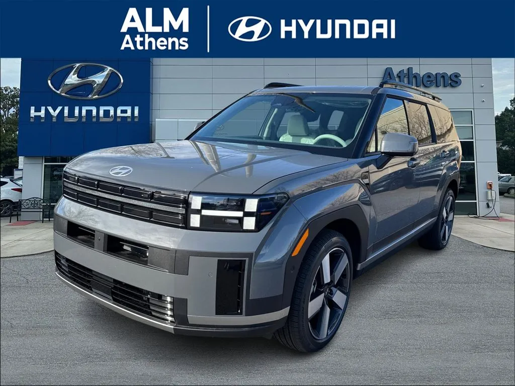 Gray 2025 Hyundai Santa Fe Hybrid Limited for sale in Athens, GA
