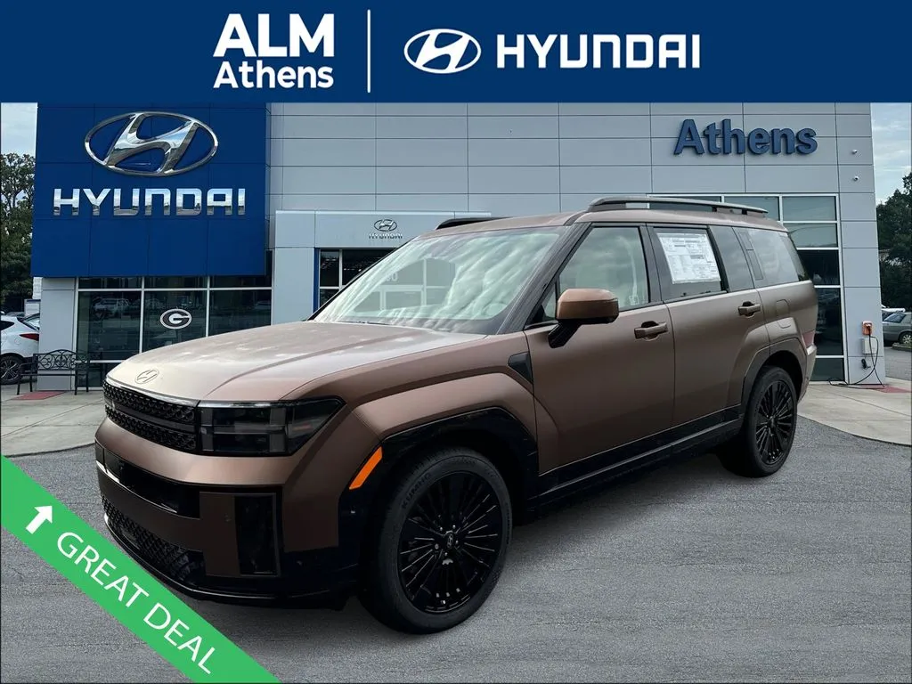 Brown 2025 Hyundai Santa Fe Hybrid Calligraphy for sale in Athens, GA