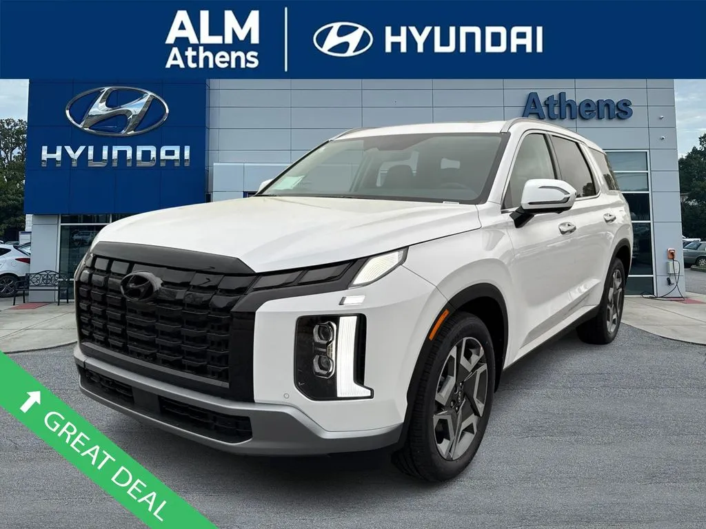 White 2025 Hyundai Palisade SEL Premium for sale in Athens, GA