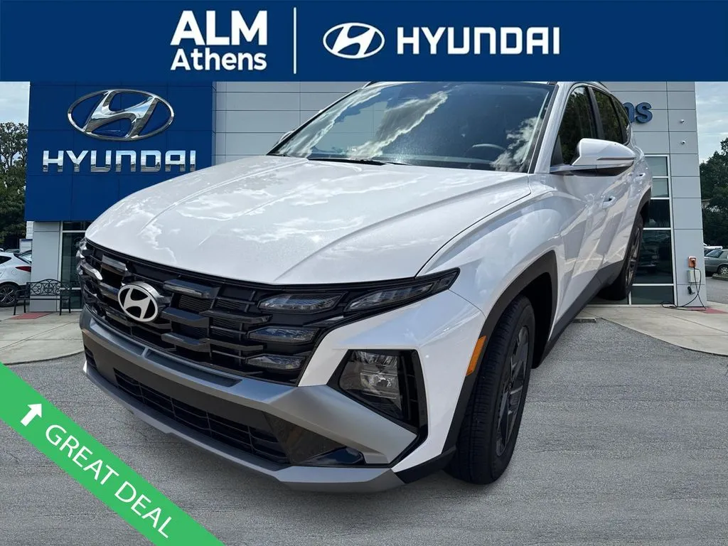 White 2025 Hyundai Tucson SEL Convenience for sale in Athens, GA