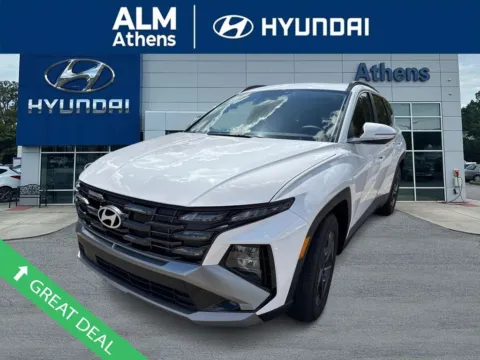 White 2025 Hyundai Tucson SEL Convenience for sale in Athens, GA
