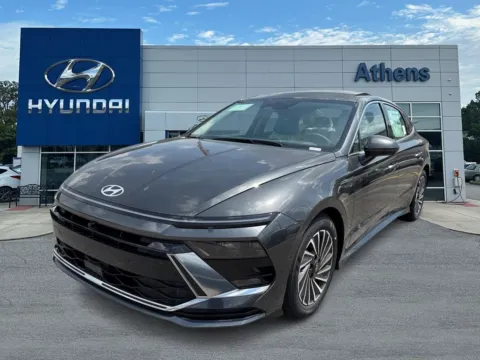 Gray 2025 Hyundai Sonata Hybrid Limited for sale in Athens, GA