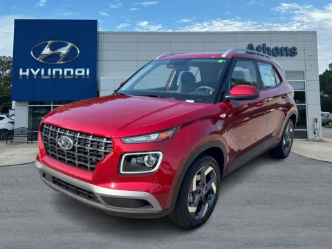 Red 2025 Hyundai Venue Limited for sale in Athens, GA