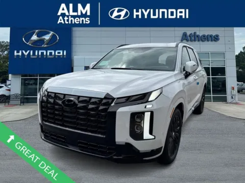 White 2025 Hyundai Palisade Calligraphy Night Edition for sale in Athens, GA